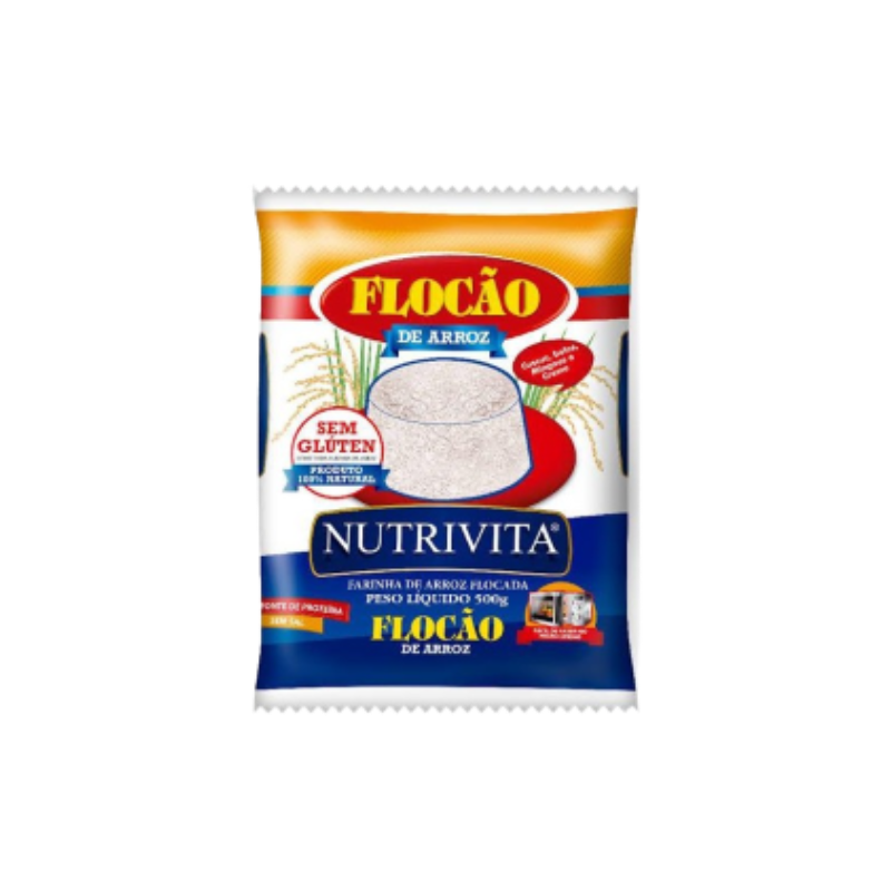Flocao de arroz 500gr